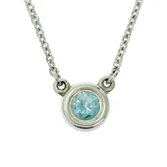 2025年最新】ティファニー アクアマリン バイザヤード シルバー