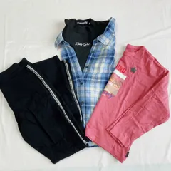 A359  長袖140サイズ2点　黒レギンス160サイズ1点の3点まとめ売り