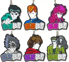 【中古】キーホルダー 全6種セット ラバーチャーム 「一番くじ 幽☆遊☆白書 暗黒武術会編 vol.2」 H賞