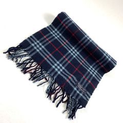 新品タグ付　BURERRYラムウール マフラー 英国製 ◇希少✨Burberrys マフラー ノバチェック ラムズウール 英国製D450