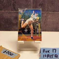 稲村亜美 2016 BBM 始球式カード タレント 紫箔サイン 非売品 FP26