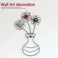 ウォールアート ウォールデコレーション 壁掛け 壁飾り フラワー 花 インテリア 壁 アートパネル 北欧 雑貨 リビング おしゃれ モダン 装飾 ウォールデコレーション シンプル ウォールアート 壁デコ アートボード 壁面装飾 ウォールアクセント ブラック