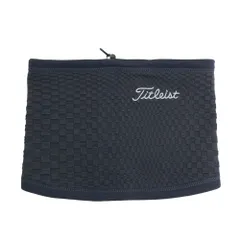 TITLEIST タイトリスト  裏フリース ネックウォーマー ボックスチェック柄 ネイビー系 フリー [240101410648] ゴルフウェア ストスト