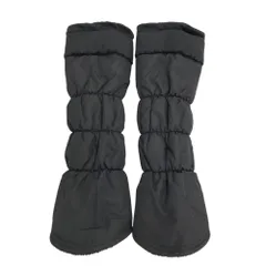 marie claire sport マリクレール スポール  中綿 レッグウォーマー  ブラック系 F [240101411309] ゴルフウェア ストスト