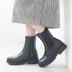 [ブラックA]スノーブーツ レディース 防滑 滑らない スパイク 凍結 雪 裏起毛 防寒 暖かい あったかい ショートブーツ 厚底  レースアップ 編み上げ サイドジップ 痛くない 歩きやすい 柔らかい 疲れない 通勤 北海道 k157-747201