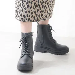 [ブラックB]スノーブーツ レディース 防滑 滑らない スパイク 凍結 雪 裏起毛 防寒 暖かい あったかい ショートブーツ 厚底  レースアップ 編み上げ サイドジップ 痛くない 歩きやすい 柔らかい 疲れない 通勤 北海道 k157-747201