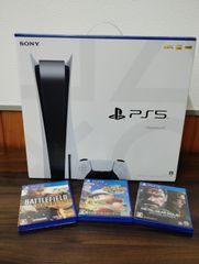 【1004H22】 PS5 箱付き 825GB ソフト3点付き　CFI-1200A