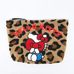 サンリオ ハローキティ さがらポーチ レオパード 目隠し Sanrio