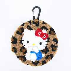 サンリオ ハローキティ サークルさがらポーチ レオパード 全身 Sanrio
