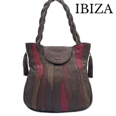 IBIZA イビサ　トートバッグ　肩掛けバッグ　タッセル