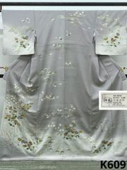 桐壺 菱健 京友禅 訪問着 金駒 金彩 暈し染 正絹 躾糸付き K492 - メルカリ