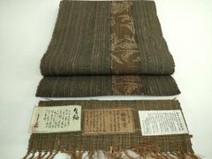 紬 伝統工芸作家 七代目 吉澤与市 絞り 更紗調 正絹 反物 T9604 - メルカリ