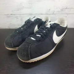 NIKE WMNS CLASSIC CORTEZ NYLON ウィメンズ クラシック コルテッツ ナイロン ブラック 黒 24.5cm 749864-011  L11049