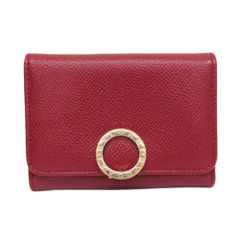 ブルガリ(Bvlgari) ブルガリブルガリ レザー カードケース レッド