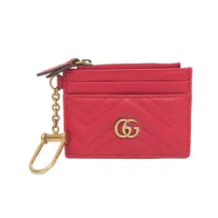 グッチ(Gucci) GGマーモント コインカードホルダー 627064 レディース レザー 小銭入れ・コインケース レッド
