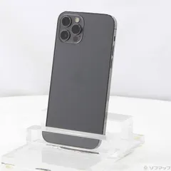 〔中古品〕 iPhone12 Pro 128GB グラファイト NGM53J／A SIMフリー【295】