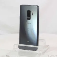 中古品〕 GALAXY S9+ 64GB チタニウムグレー SCV39 auロック解除SIM