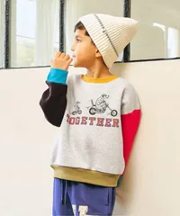 f.o.kids カラバリグラフィックトレーナー　r511015