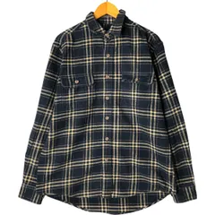 古着 フィールドアンドストリーム FIELD&STREAM 長袖 フランネルチェックシャツ メンズL相当/eaa592341
