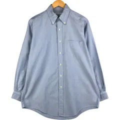 古着 ブルックスブラザーズ Brooks Brothers ORIGINAL POLO SHIRT 長袖 ボタンダウンシャツ USA製 メンズL相当/eaa590595