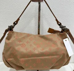 4153 russet ラシット　2way ショルダーバッグ　ハンドバッグ　ミニ　小さめ　ナイロン　レザー　ベージュ　オレンジ　レディース　きれいめ　シンプル　カジュアル