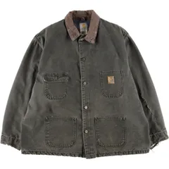 超スペシャル アメリカ製 カーハート チョアコート カバーオール 44 ブラック 2025年最新】カーハート チョアコート ブラックの人気アイテム