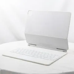 〔中古品〕 12.9インチiPad Pro (第5世代) 用 Magic Keyboard 日本語 ホワイト MJQL3J／A【377】