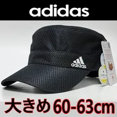 黒 アディダス adidas 711 ワークメッシュ大きめ 60-63 キャップ 帽子 ブラック