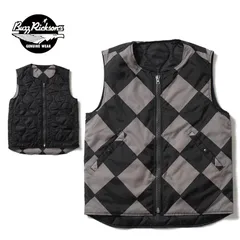 BUZZ RICKSON'S バズリクソンズ ベスト WILLIAM GIBSON COLLECTION BLACK LINE CREWMAN VEST (MOD.) REVERSIBLE BR15811