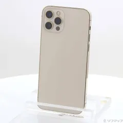 〔中古品〕 iPhone12 Pro 512GB ゴールド MGMH3J／A SIMフリー【377】