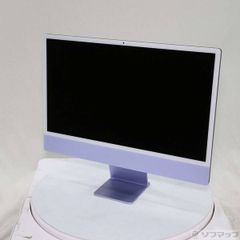 〔中古品〕 iMac 24-inch Mid-2021 Z130 Apple M1 8コアCPU_8コアGPU 8GB SSD256GB パープル 〔15.7 Sequoia〕【262】