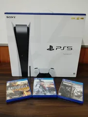 【1004H24】 PS5 箱付き 825GB ソフト3点付き　CFI-1000A