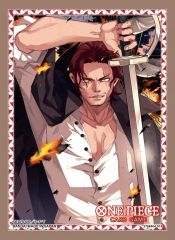 [Used] ONE PIECE Card Game Official Card Sleeves (10 pieces)Shanks
