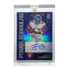 PANINI NFLカード DONRUSS OPTIC SAQUON BARKLEY GIANTS 09/10 #PF-9 送料無料 中古 IT2