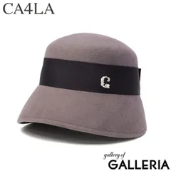 CA4LA ハット レディース 秋冬 秋 冬 カシラ 帽子 深め おしゃれ ブランド クロッシェ ウール フェルト ダウンブリム 長め リボン 上品 ワンポイント きれいめ かわいい クラシカル 日本製 CAMILA6 KTZ02648