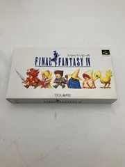 超美品 ファイナルファンタジーⅣ スーパーファミコン ソフト