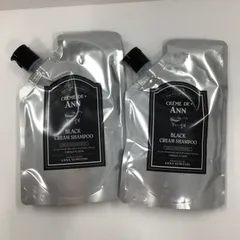 【未使用品】クレーム・ド・アン ブラッククリームシャンプー 300g 3個セット 2025年最新】クレムドアン 300g クリーム シャンプー ブラックの