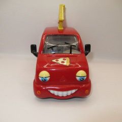 THE CHEVRON CAR Chevron PAYTON PIZZA Pizza Delivery Miniature Car Figure Doll Plush Toy