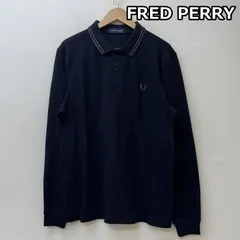 FRED PERRY フレッドペリー ポロシャツ 長袖 M3636 TIPPED SHIRT ティップライン コットンピケ ポロシャツ 刺繍 ロゴ