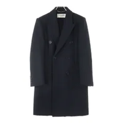 SAINT LAURENT PARIS (サンローランパリ) ダブルブレスト チェスタコート アウター ブラック 758054 Y177Wのサムネイル