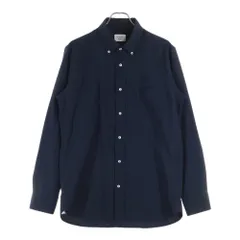 MACKINTOSH PHILOSOPHY (マッキントッシュフィロソフィー) トロッタボタンダウン長袖シャツ トリコットジャージー ネイビー H1M24-116-29のサムネイル
