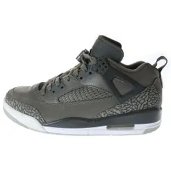 NIKE (ナイキ) JORDAN SPIZIKE LOW TRIPLE BLACK FQ1759 201 スパイジーク トリプルブラック ローカットスニーカー グレー