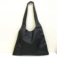 美品 shiki tokyo シンセティックレザーマルシェバッグ ワンショルダートートバッグ A4可 マチなし