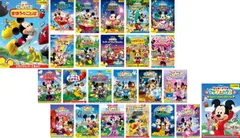 ミッキーマウス クラブハウス(24枚セット)まほうのことば、サンタ、おとぎばなし、ハロウィーン、ビーチ、ふしぎのくに、いろいろないろ、