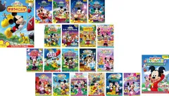 ミッキーマウス クラブハウス(21枚セット)まほうのことば、サンタ、おとぎばなし、ハロウィーン、ふしぎのくに、なつやすみ、うちゅうたん