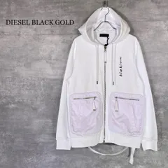 『DIESEL BLACK GOLD』ディーゼル (L) ジップアップ パーカー