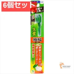 生葉極幅ブラシふつう 6個セット まとめ売り