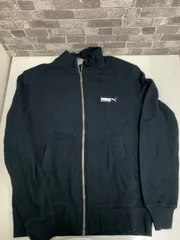 PUMA プーマ ワッフルパーカー フルジップ ブラック Mサイズ