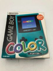 美品　GAME BOY COLOR　ゲームボーイ　カラー　ブルー　本体
