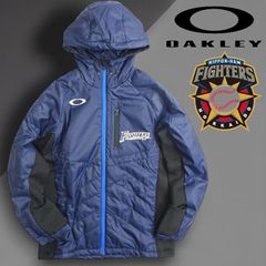 OAKLEY 北海道日本ハムファイターズ メンズ ジャンパー Lサイズ ブルー